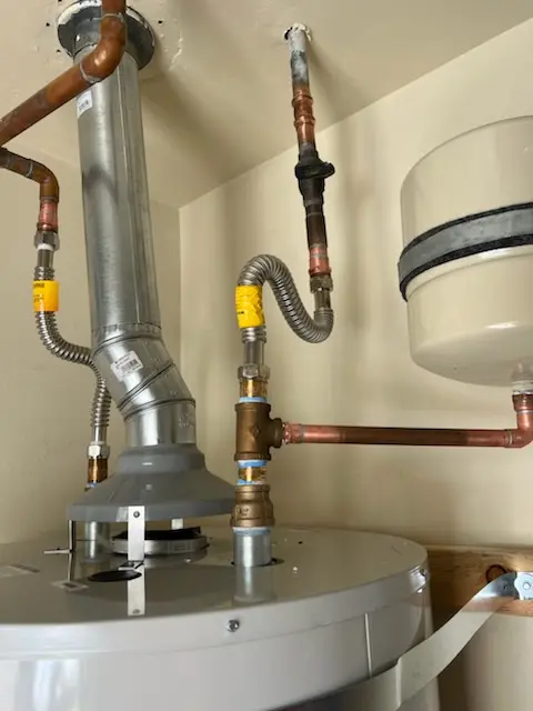 Water heater installation and plumbing repair in Southtowne Meadows